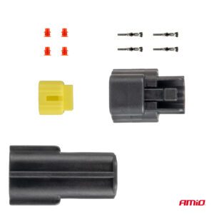 Connector plug and socket set 2 PIN 2.2mm AMIO-04346 - Image 3