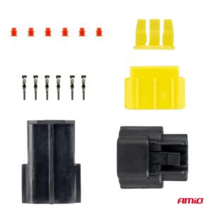 Connector plug and socket set 3 PIN 2.2mm AMIO-04347 - Image 3