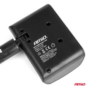 Triple extension socket 12/24V 120W 90° AMIO-04358 - Image 4