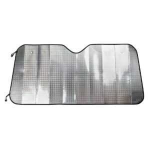 Foldable laser sun shade 130x60cm AMIO-04373 - Image 2