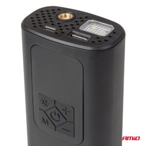 AMiO portable air compressor LED USB-C 40W AMIO-04377 - Image 2