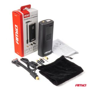 AMiO portable air compressor LED USB-C 40W AMIO-04377 - Image 13
