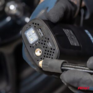 AMiO portable air compressor LED USB-C 40W AMIO-04377 - Image 7