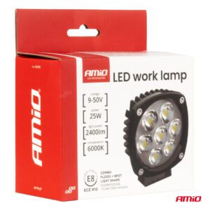 LED work lamp 25W COMBO 12/24V AMIO-04396 - Image 8