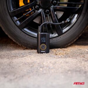 AMiO portable air compressor LED 40W USB-C ACOMP-25 AMIO-04414 - Image 2