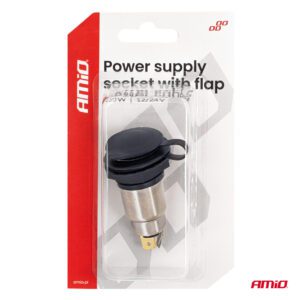 Power supply socket with flap 250W 12V 24V AMIO-04462 - Image 5