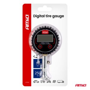 Digital Tire Pressure Gauge with Turning Head and Bleed Valve 17 bar AMIO-04464 - Image 11