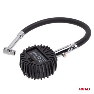 Digital Tire Pressure Gauge with Hose and Bleed Valve 17 bar AMIO-04465 - Image 7