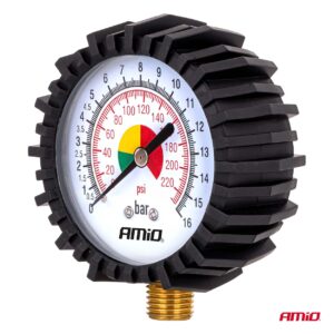 Mechanical Manometer Rubber 16 bar AMIO-04467 - Image 6