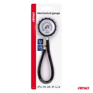 Mechanical Gauge with Hose 30 cm 12 bar AMIO-04468 - Image 9