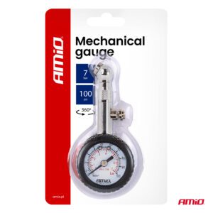 Mechanical Pressure Gauge with Turning Head and Bleed Valve 7 bar AMIO-04469 - Image 9