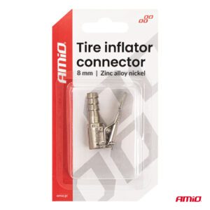 Zinc Alloy Nickel Tire Inflator Connector 8 mm AMIO-04496 - Image 4
