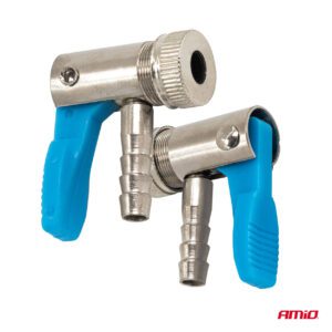 Iron nickel plating tire inflator connector 8 mm AMIO-04498 - Image 4