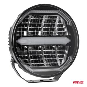 LED long-range headlamp with position light function 112W 12/24V AMIO-04534 - Image 3