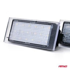 LED svjetla za osvjetljenje registarske tablice CLP23 DACIA, MERCEDES-BENZ, NISSAN, OPEL, RENAULT AMIO-04566 - Image 3