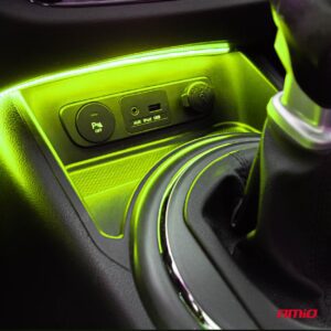 Flexible LED COB strips, green, 2x30 cm, 12 V, AMIO-04573 - Image 8
