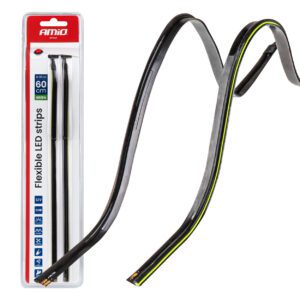 Fleksibilne LED trake, zelene 2x30cm 12V AMIO-04577