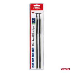 Fleksibilne LED trake, zelene 2x30cm 12V AMIO-04577 - Image 7