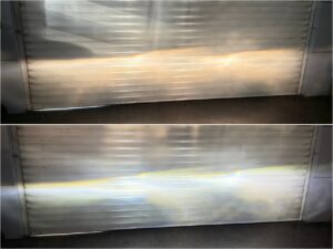 Abarth 595 turismo with Philips Ultinon Pro6000 Boost low beam compared to factory halogen output collage