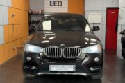 BMW X3 F25 LCI with Osram Night Breaker LED Smart H7 low beam + W5W position lights front