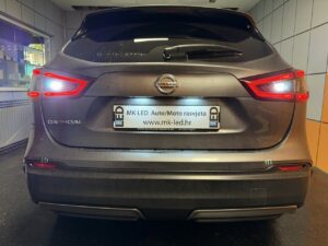 Nissan Qashqai 2 FL with Osram LEDriving SL W16W reverse light