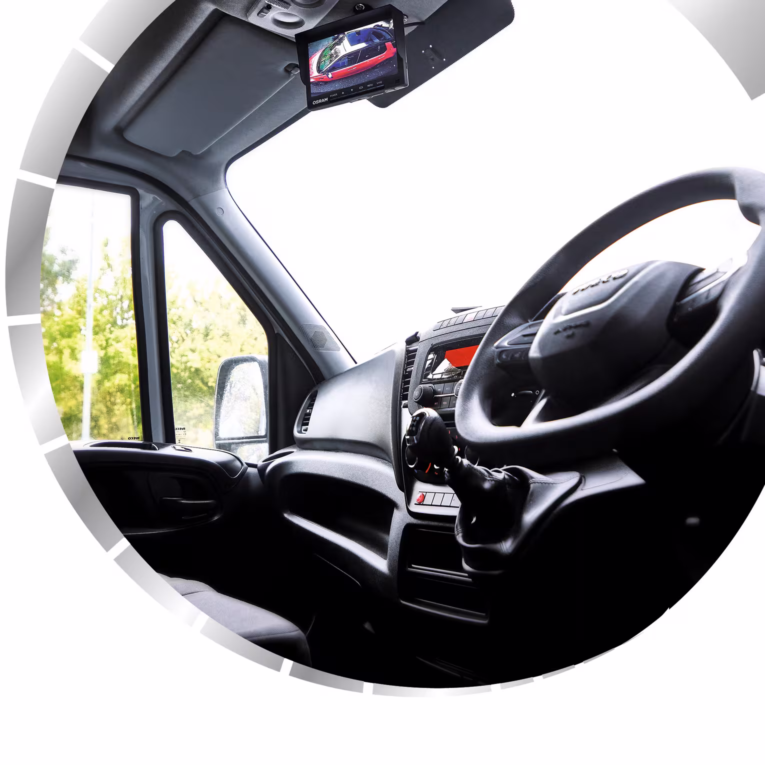 ROADsight OCS700N 7 Wired Reversing Camera System (3)