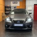 Lexus IS 300 with AMiO D4S Premium 6000K xenon low beam front